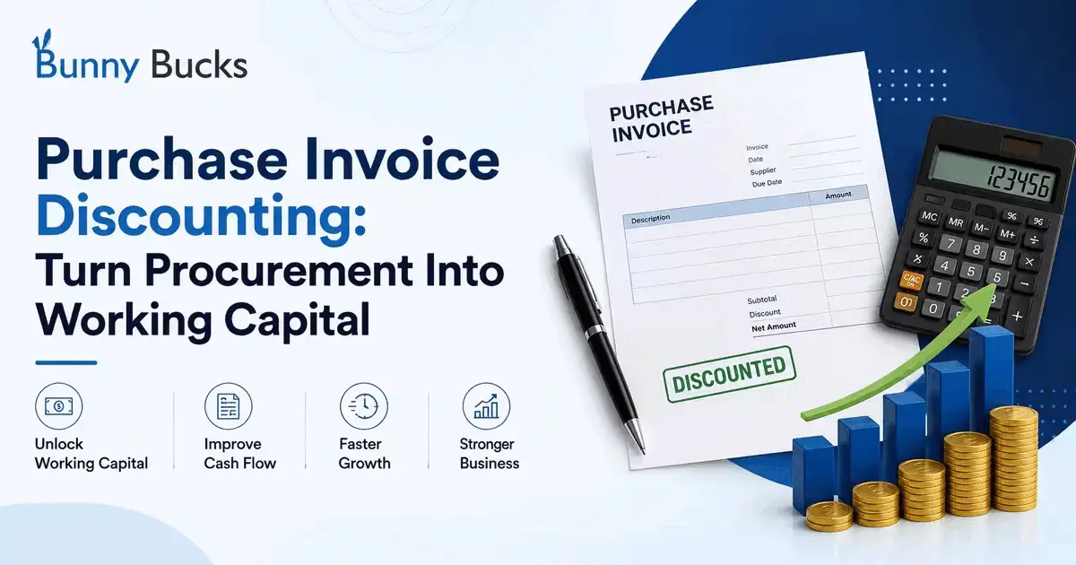 Purchase Invoice Discounting: Turn Procurement Into Working Capital